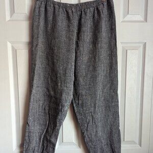 Chico Design Linen Pant Heather Gray